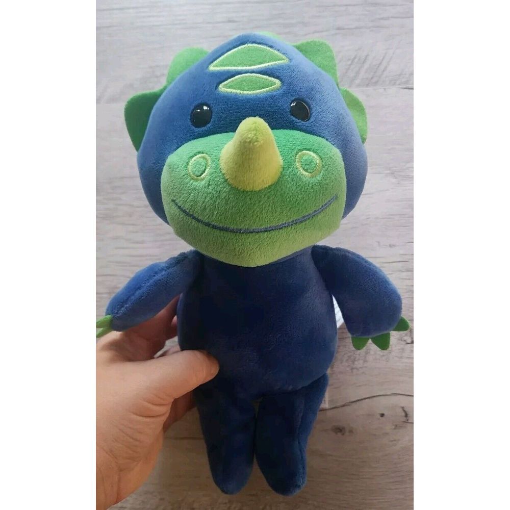 SKIP HOP DINO PLUSH BLUE GREEN BABY KIDS STUFFED ANIMAL